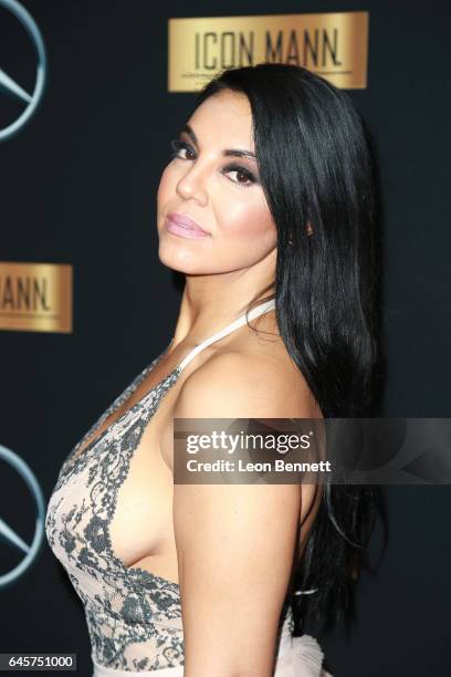 Tilda Del Toro arrives at the Mercedes-Benz x ICON MANN 2017 Academy Awards Viewing Party at Four Seasons Hotel Los Angeles at Beverly Hills on...