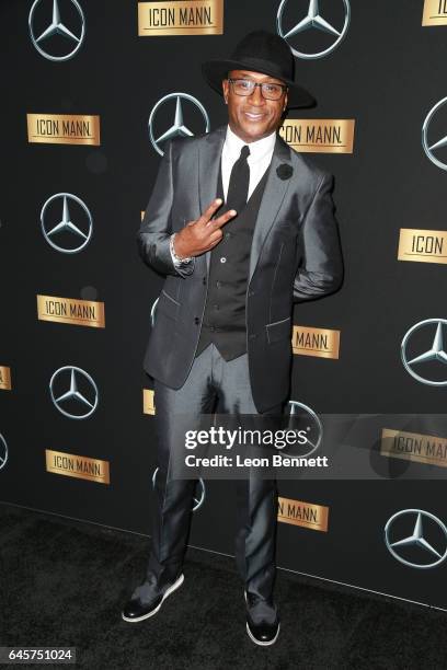 Actor Tommy Davidson arrives at the Mercedes-Benz x ICON MANN 2017 Academy Awards Viewing Party at Four Seasons Hotel Los Angeles at Beverly Hills on...