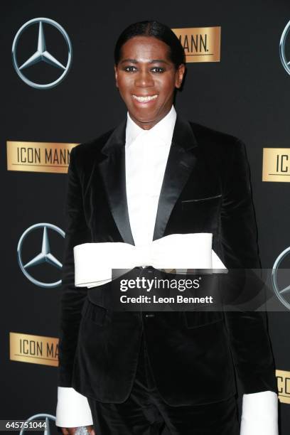 Runway coach J. Alexander arrives at the Mercedes-Benz x ICON MANN 2017 Academy Awards Viewing Party at Four Seasons Hotel Los Angeles at Beverly...