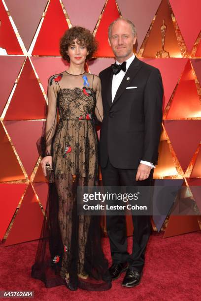 Director Miranda July and Producer Mike Mills attend the 89th Annual Academy Awards at Hollywood & Highland Center on February 26, 2017 in Hollywood,...