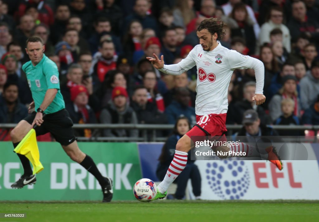 Manchester United v Southampton - EFL Cup Final