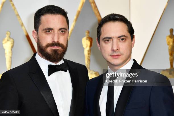 Director Pablo Larrain and producer Juan Larrain attend the 89th Annual Academy Awards at Hollywood & Highland Center on February 26, 2017 in...