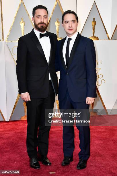Director Pablo Larrain and producer Juan Larrain attend the 89th Annual Academy Awards at Hollywood & Highland Center on February 26, 2017 in...