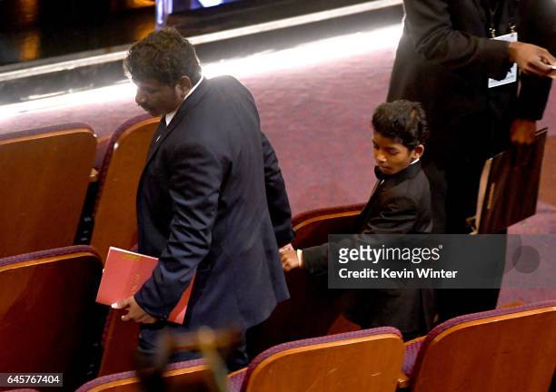 Actor Sunny Pawar attends the 89th Annual Academy Awards at Hollywood & Highland Center on February 26, 2017 in Hollywood, California.