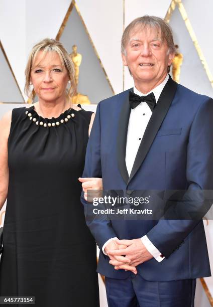 Sound engineer Andy Nelson and guest attend the 89th Annual Academy Awards at Hollywood & Highland Center on February 26, 2017 in Hollywood,...