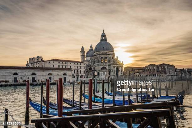grand canal in venice, italy - ignatius tan stock pictures, royalty-free photos & images