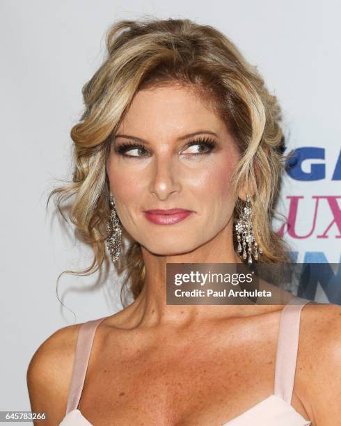 Donald Trump Accuser Summer Zervos attends the 27th annual "Night Of 100 Stars" black tie dinner viewing gala at The Villa Aurora on February 26,...