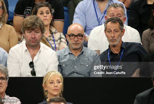 Patrick Bosso attends the final of the Open 13, an ATP 250 tennis tournament at Palais des Sports on February 26, 2017 in Marseille, France.