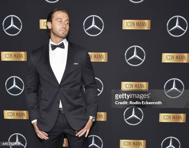 Carlito Pineiro attends the Mercedes-Benz x ICON MANN 2017 Academy Awards Viewing Party at Four Seasons Hotel Los Angeles at Beverly Hills on...