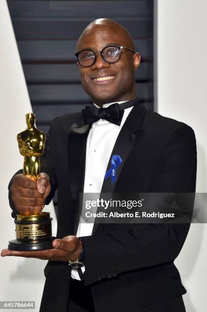 Director Barry Jenkins attends the 2017 Vanity Fair Oscar Party hosted by Graydon Carter at Wallis Annenberg Center for the Performing Arts on...