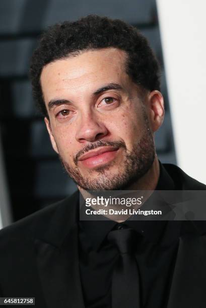 Filmmaker Ezra Edelman attends the 2017 Vanity Fair Oscar Party hosted by Graydon Carter at the Wallis Annenberg Center for the Performing Arts on...
