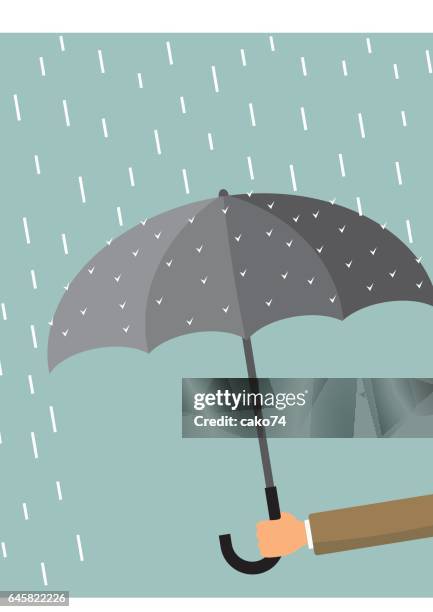 regenschirm  - windschutz stock-grafiken, -clipart, -cartoons und -symbole