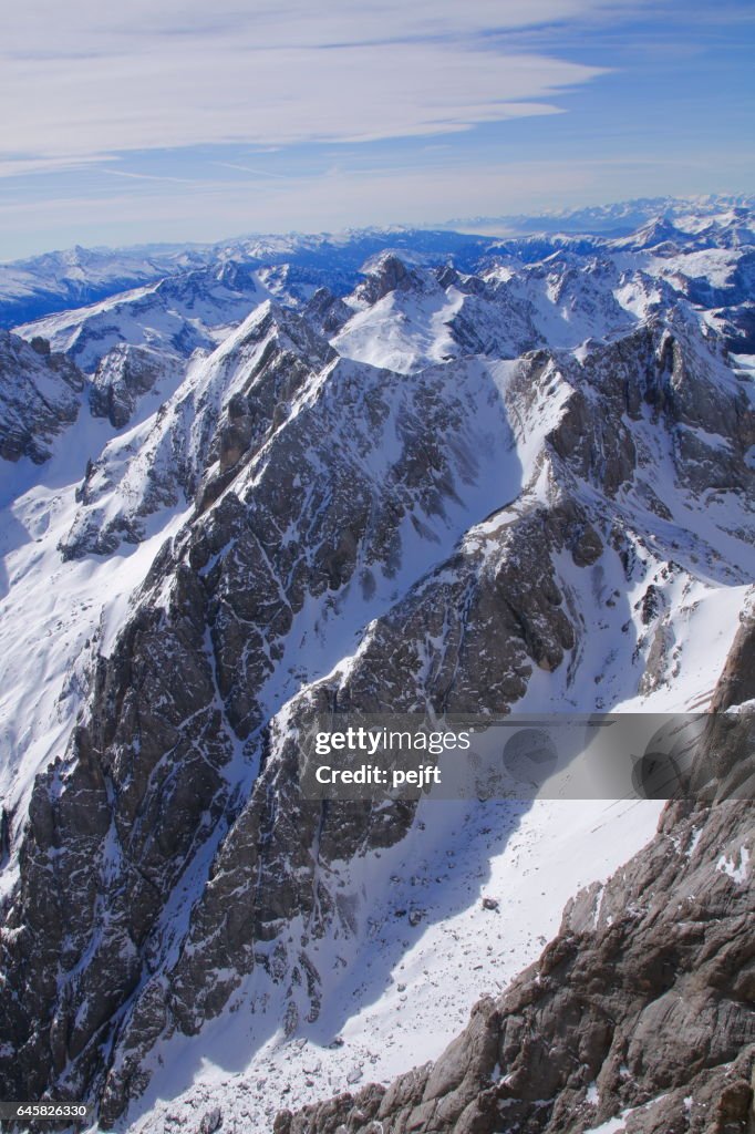 Marmolada glacier the Dolomites Italy