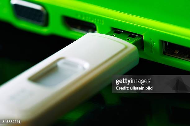 Stick in einem Laptop