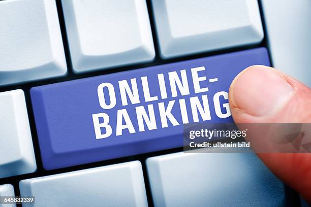 Computertaste mit der Aufschrift Onlinebanking