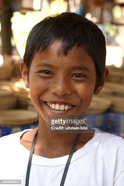 Junge in Kambodscha