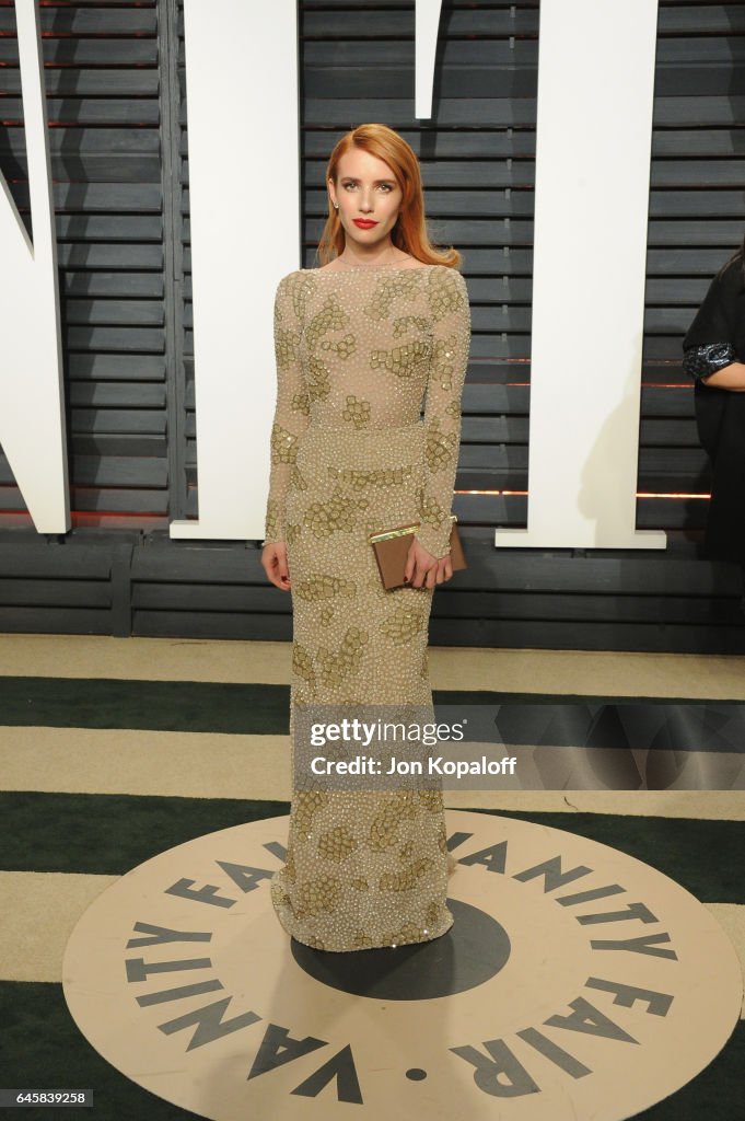 2017 Vanity Fair Oscar Party Hosted By Graydon Carter - Arrivals