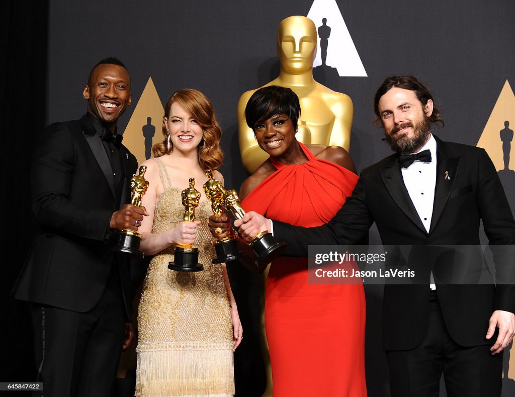 89th Annual Academy Awards -  Press Room