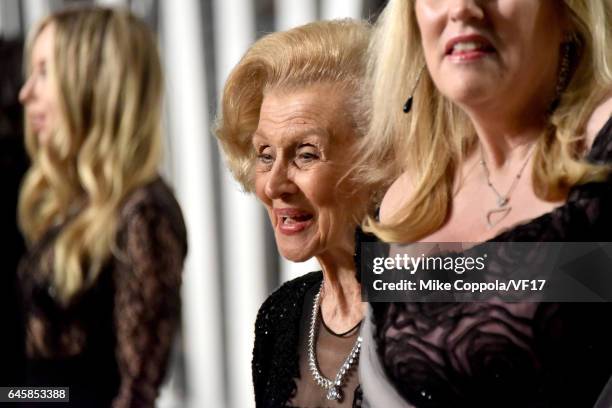 Philanthropist Barbara Davis attends the 2017 Vanity Fair Oscar Party hosted by Graydon Carter at Wallis Annenberg Center for the Performing Arts on...