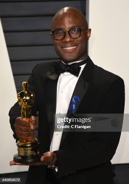 Director Barry Jenkins attends the 2017 Vanity Fair Oscar Party hosted by Graydon Carter at Wallis Annenberg Center for the Performing Arts on...