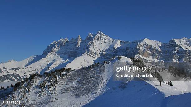 Dents du Midi, Les Crosets, Wallis, Schweiz