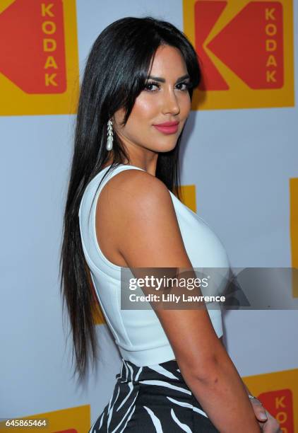 Estrella Nouri arrives at KODAK's Inaugural Oscar Gala at Nobu on February 26, 2017 in Los Angeles, California.