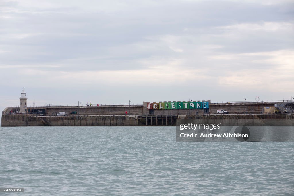Folkestone Harbour Arm