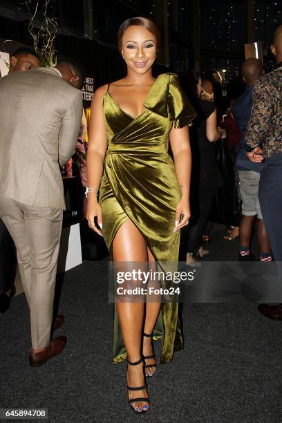 Boity Thulo during the 16th annual Metro FM Music Awards held at the Inkosi Luthuli Convention Centre on February 25, 2017 in Durban, South Africa....