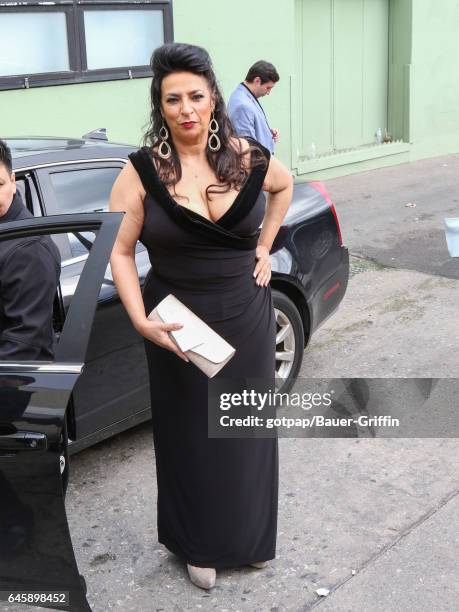 Alice Amter is seen on February 26, 2017 in Los Angeles, California.