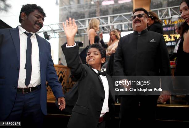 Actor Sunny Pawar attends the 89th Annual Academy Awards at Hollywood & Highland Center on February 26, 2017 in Hollywood, California.