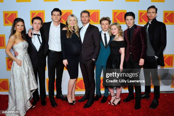 The cast of "Sun Records": AlexAnn Hopkins, Jonah Lees, Kevin Fonteyne, Sarah Roemer, Chad Michael Murray, Christian Lees, Cait Pool, Dustin Ingram,...