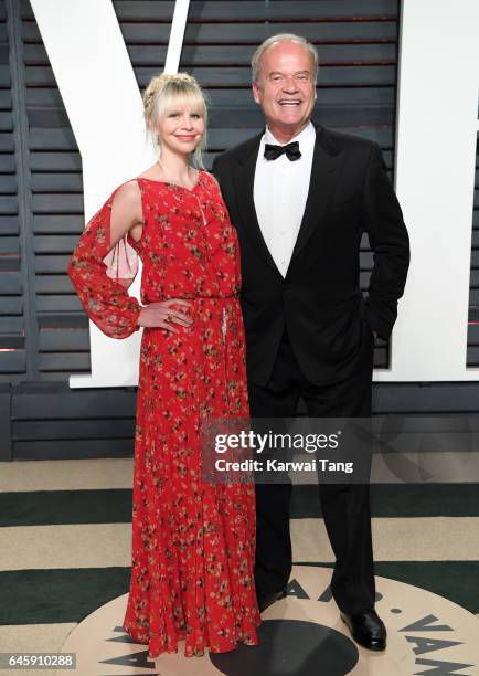 Kelsey Grammer and Kayte Walsh arrive for the Vanity Fair Oscar Party hosted by Graydon Carter at the Wallis Annenberg Center for the Performing Arts...