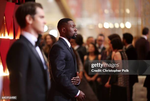 Actor Trevante Rhodes attends the 89th Annual Academy Awards at Hollywood & Highland Center on February 26, 2017 in Hollywood, California.