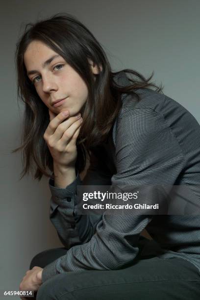 Actor Tristan Gloebel is photographed for Self Assignment on February 11, 2017 in Berlin, Germany.