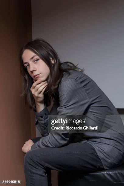 Actor Tristan Gloebel is photographed for Self Assignment on February 11, 2017 in Berlin, Germany.