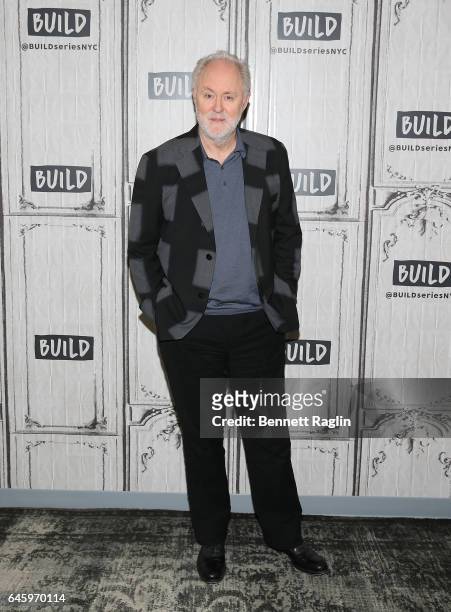 Actor John Lithgow attends the Build Series at Build Studio on February 27, 2017 in New York City.