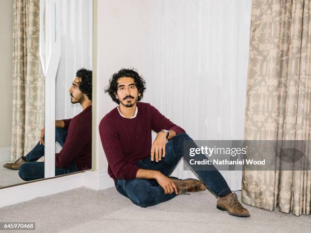 Actor Dev Patel is photographed for New York Times on November 5, 2016 in Los Angeles, California.