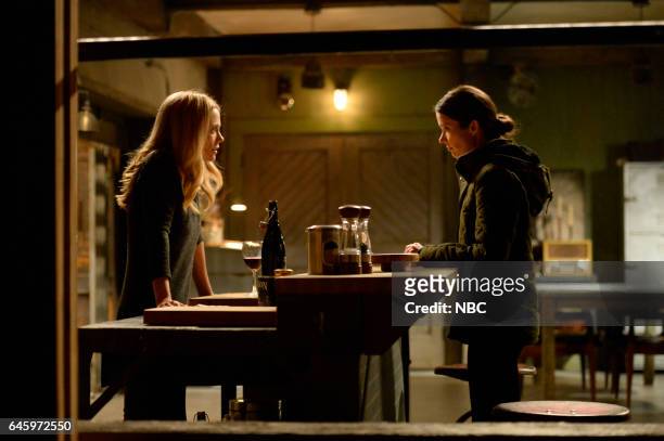 Blood Magic" Episode 610 -- Pictured: Claire Coffee as Adalind Schade, Bitsie Tulloch as Eve --