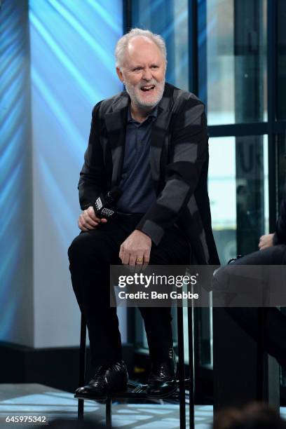 Actor John Lithgow attends the AOL Build series at Build Studio on February 27, 2017 in New York City.