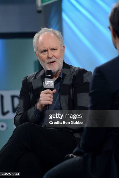 Actor John Lithgow attends the AOL Build series at Build Studio on February 27, 2017 in New York City.