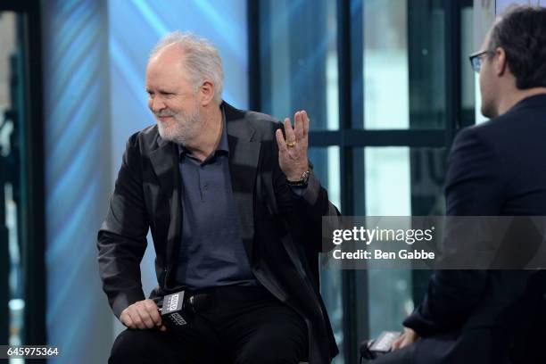 Actor John Lithgow attends the AOL Build series at Build Studio on February 27, 2017 in New York City.