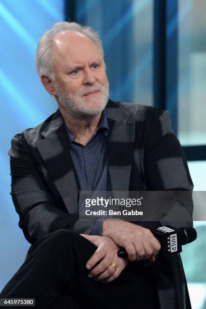 Actor John Lithgow attends the AOL Build series at Build Studio on February 27, 2017 in New York City.
