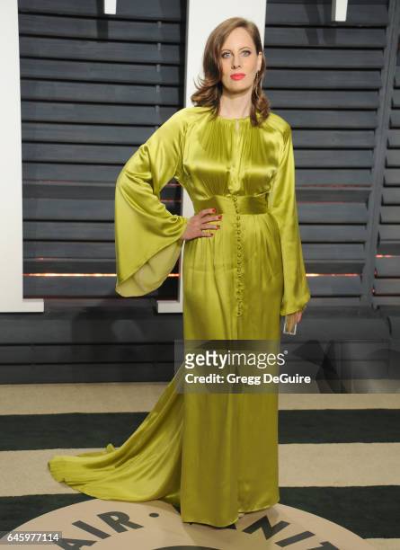 Liz Goldwyn arrives at the 2017 Vanity Fair Oscar Party Hosted By Graydon Carter at Wallis Annenberg Center for the Performing Arts on February 26,...