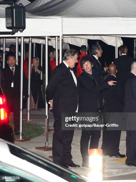 Stephen Fry is seen on February 26, 2017 in Los Angeles, California.