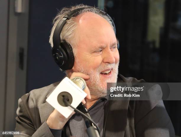 John Lithgow visits at SiriusXM Studios on February 27, 2017 in New York City.