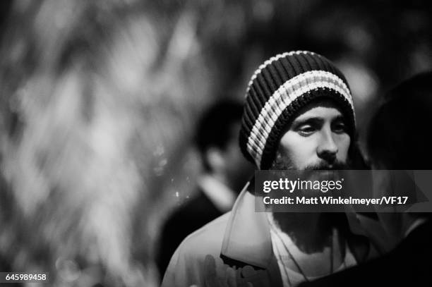 Actor Jared Leto attends the 2017 Vanity Fair Oscar Party hosted by Graydon Carter at Wallis Annenberg Center for the Performing Arts on February 26,...