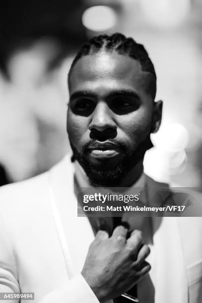 Jason Derulo attends the 2017 Vanity Fair Oscar Party hosted by Graydon Carter at Wallis Annenberg Center for the Performing Arts on February 26,...