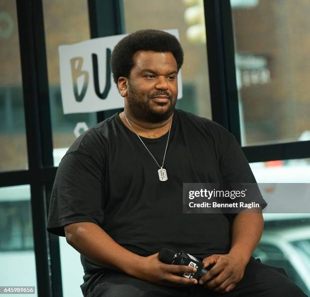 Actor Craig Robinson attends the Build Series at Build Studio on February 27, 2017 in New York City.