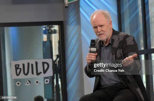 John Lithgow attends Build series to discuss "Trial And Error" at Build Studio on February 27, 2017 in New York City.