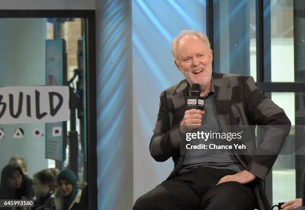 John Lithgow attends Build series to discuss "Trial And Error" at Build Studio on February 27, 2017 in New York City.